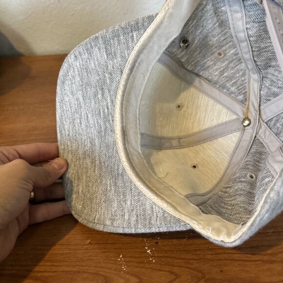 Rare Vintage Houston Oilers Double Line Script Heather Grey - Picture 6 of 7